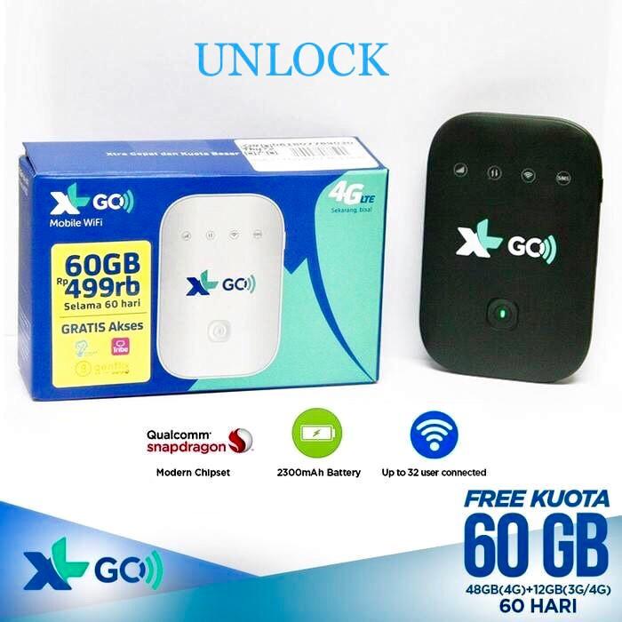 SALE - Mifi Xl GO 60 gb + Movimax MV003 Unlock 4G all operator