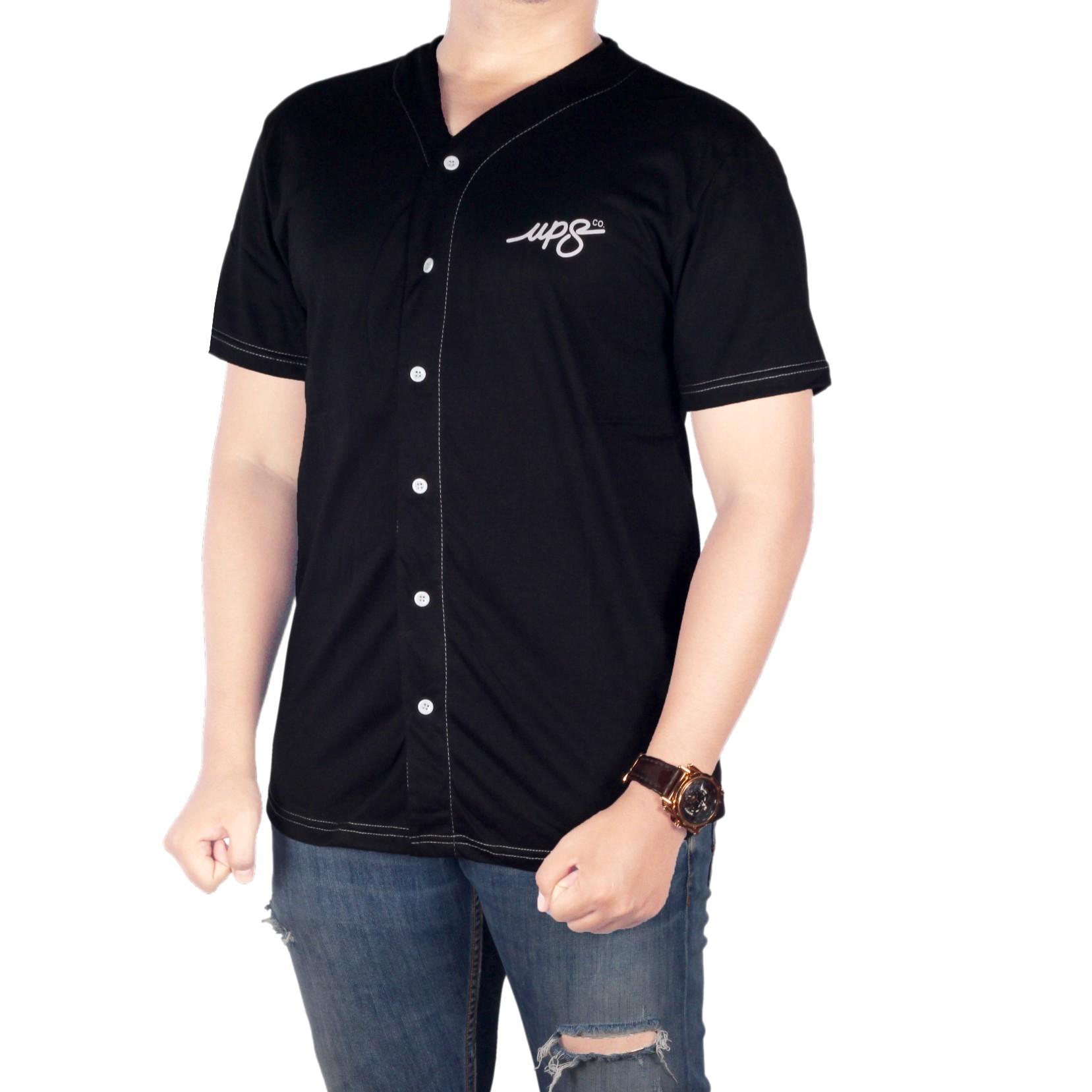 Dgm_Fashion1 baju kaos Distro Hitam Polos BASEBALL Premium/ Baju Kaos Distro Baseball Hitam dan Putih/Kaos DIstro/Kaos Pria/Kaos Oblong/Kaos Men/Kaos Young Lex/Kaos YOGS/Kaos Swag/Kaos Murah/Kaos COMBED/Baju Distro NS 5705