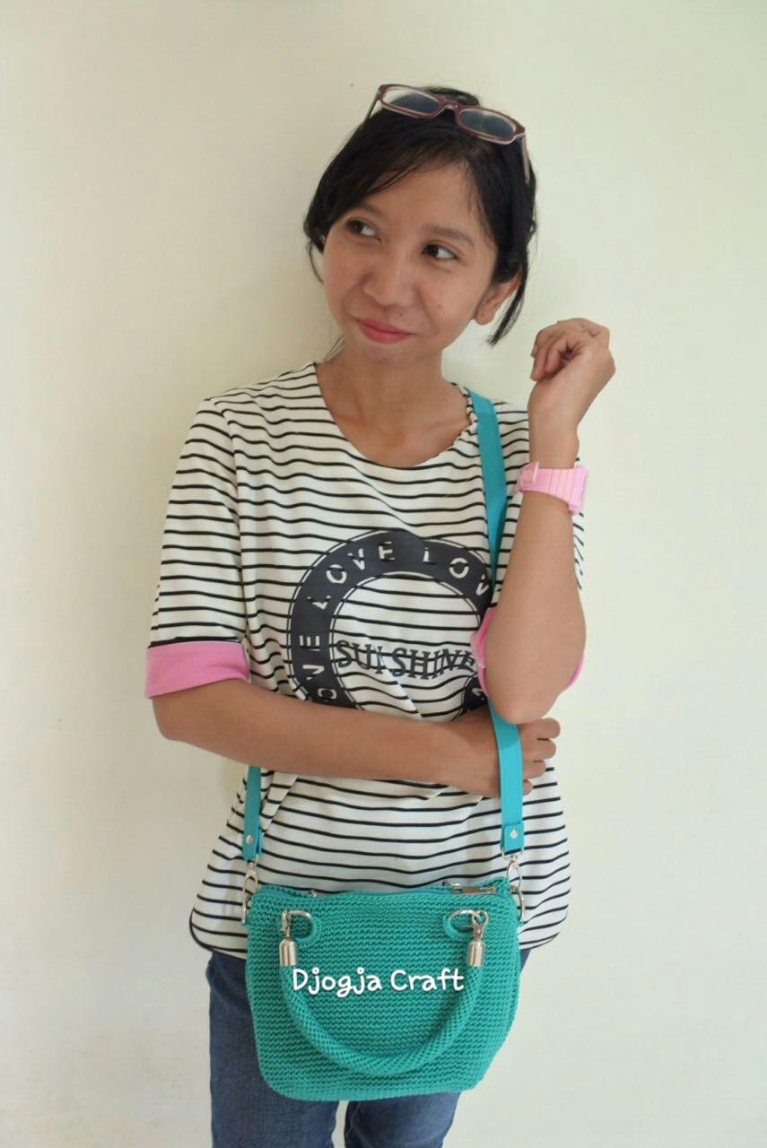 Djogja Craft Tas Rajut Pesta Ulir 3 Ruang - Tosca