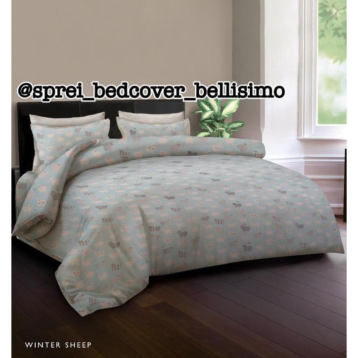 BEDCOVER KING RABBIT - WINTER SHEEP UK. SINGLE - JDOAIHTG