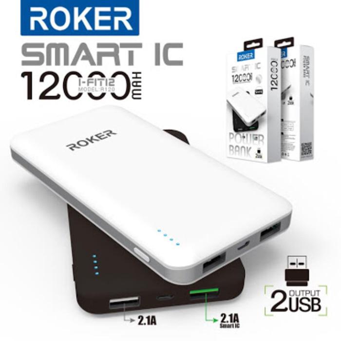 Powerbank Roker 12000mAh R120 (power bank pb)