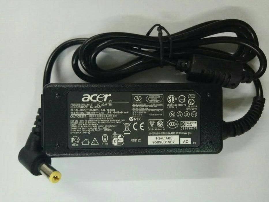 Adaptor Notebook/ Charger Laptop Acer 19v 3.42