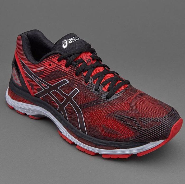 TERLARIS Asics Gell Nimbus 19 Red Premium Original / sepatu olahraga PROMO