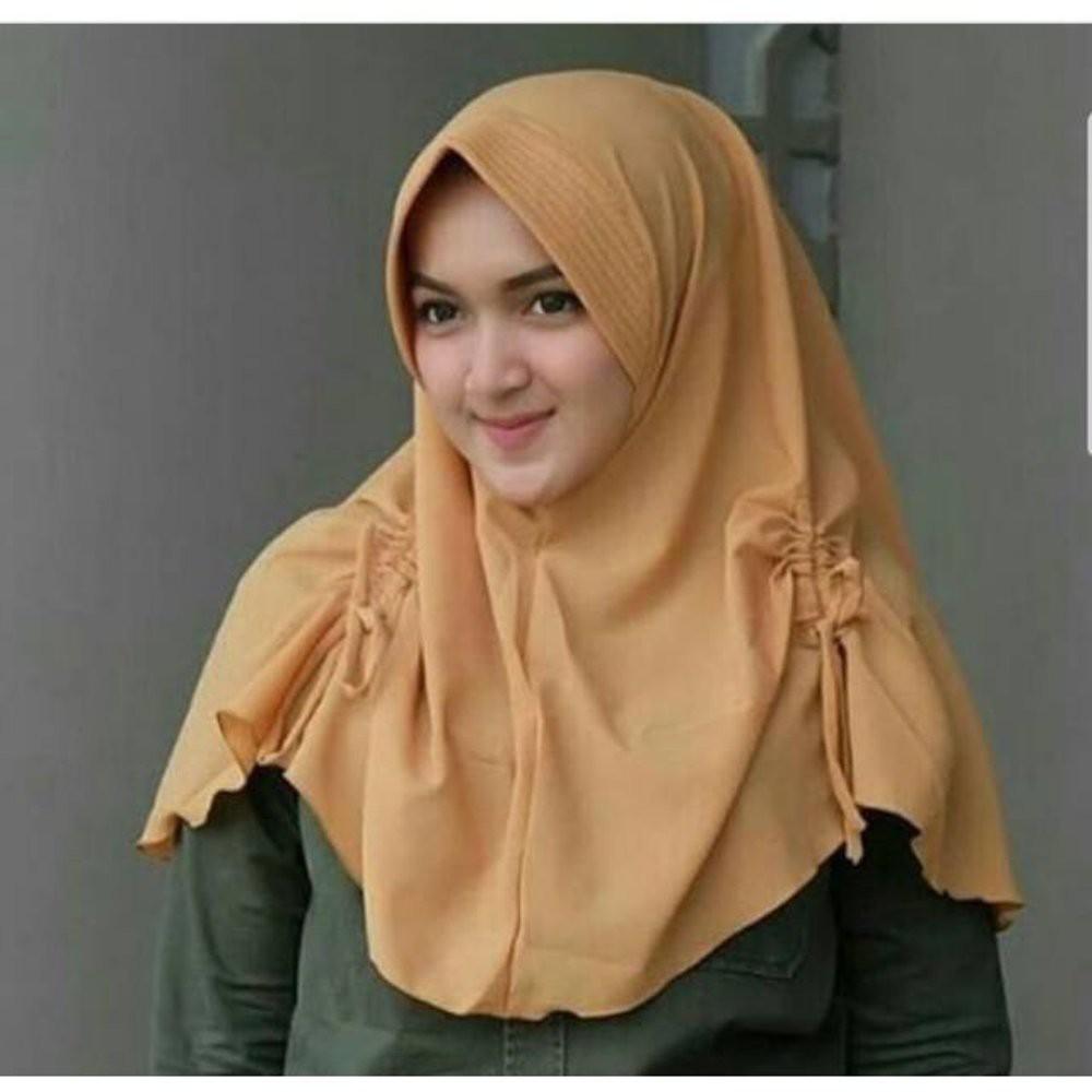 SALE TERMURAH!!! Khimar Serut Samping JILBAB HIJAB