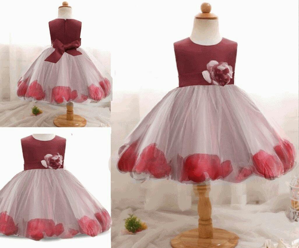 Mj Dress anak Angelina Flow Kids - Red