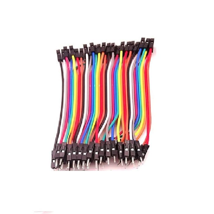 Kabel jumper breadboard male to female dupont 10cm 1pin Arduino