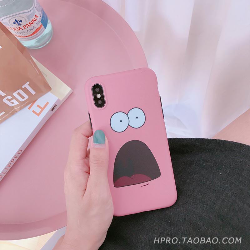 Casing HP 6 Splus/Iphone7/8 PLUS Aneh tapi Lucu Silikon Mata Besar Apple ID