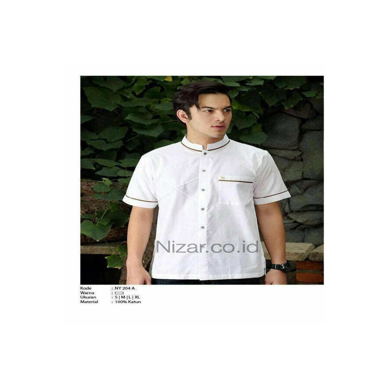 Terbaru BAJU KOKO NIZAR BORDIR 2017