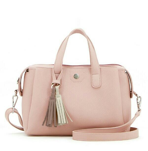 Tas selempang wanita Sophie Martin Paris Amia Pink