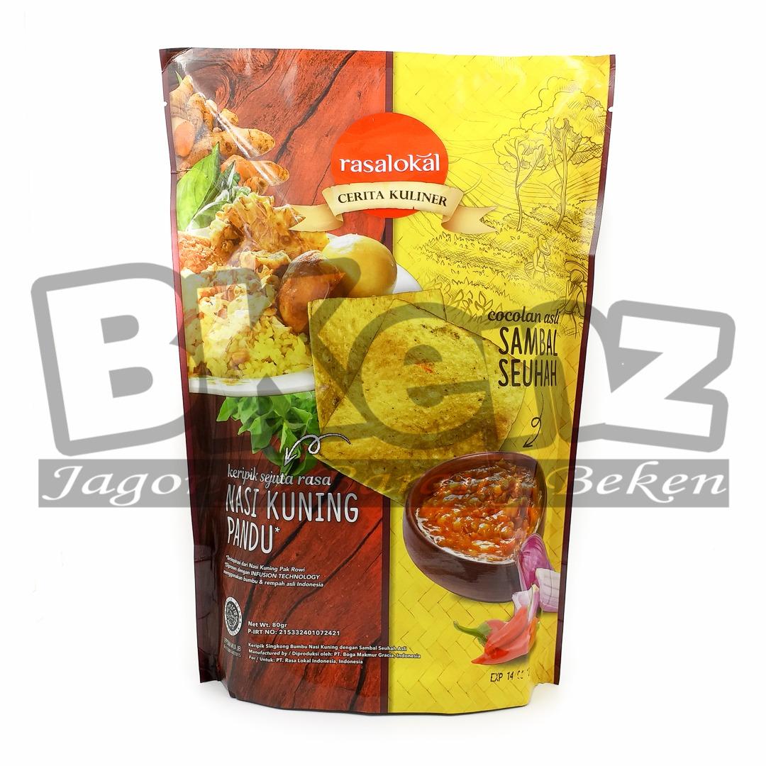 Rasalokal Keripik Nasi Kuning Pandu Sambal Seuhah Oleh-Oleh Bandung