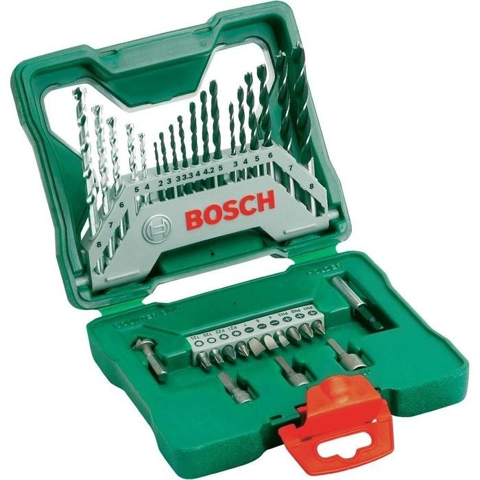 Mata Bor dan Mata Obeng Kombinasi merk BOSCH set isi 33 Pcs Lengkap