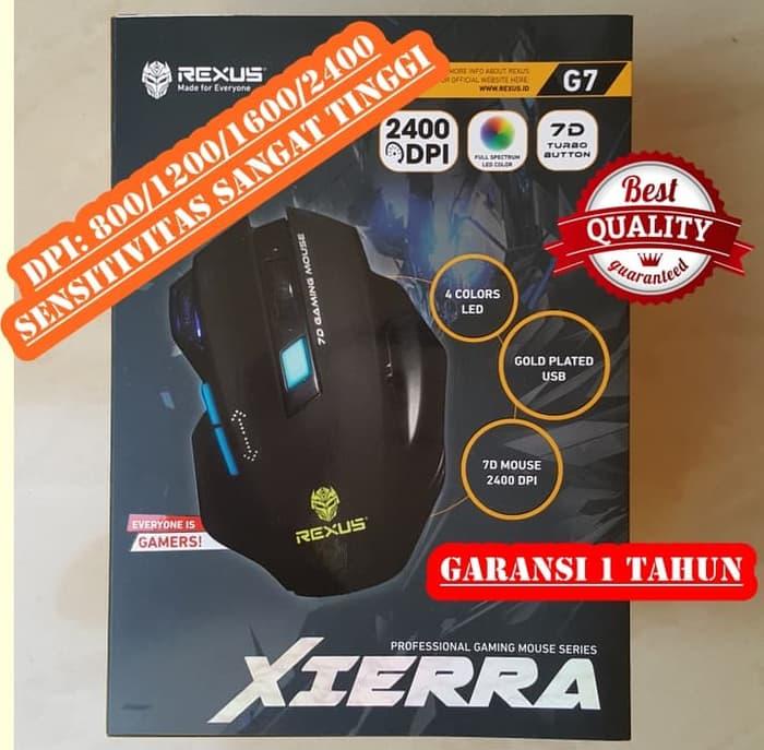 Rexus RXM-G7 Elite 2400dpi Laser Sensor Gaming Mouse