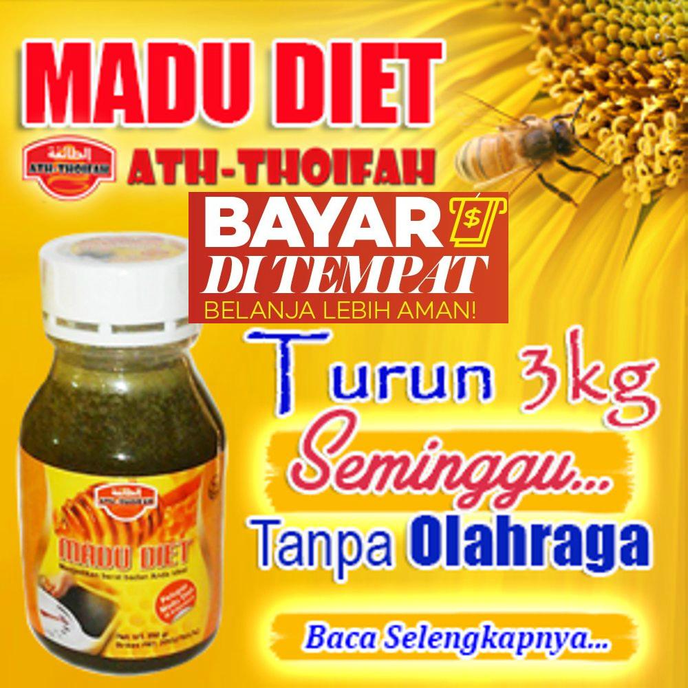 Madu Langsing - Madu Diet - Madu Pelangsing Badan 350 gr - Madu Pelangsing Alami, Aman - Obat Diet Herbal - Madu Pelangsing Perut - Madu Pelangsing Asli - Madu Pelangsing Herbal