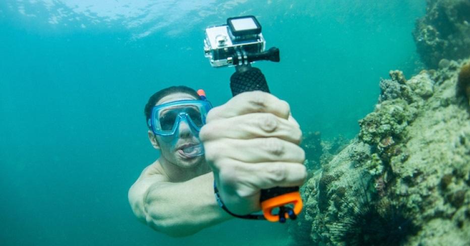 HOT DEALS!! Floating Monopod Action Camera GoPro XiaomiYi SJCAM kogan Pov Dive boy TERMURAH / MURAH / PACKING RAPIH / PENGIRIMAN CEPAT
