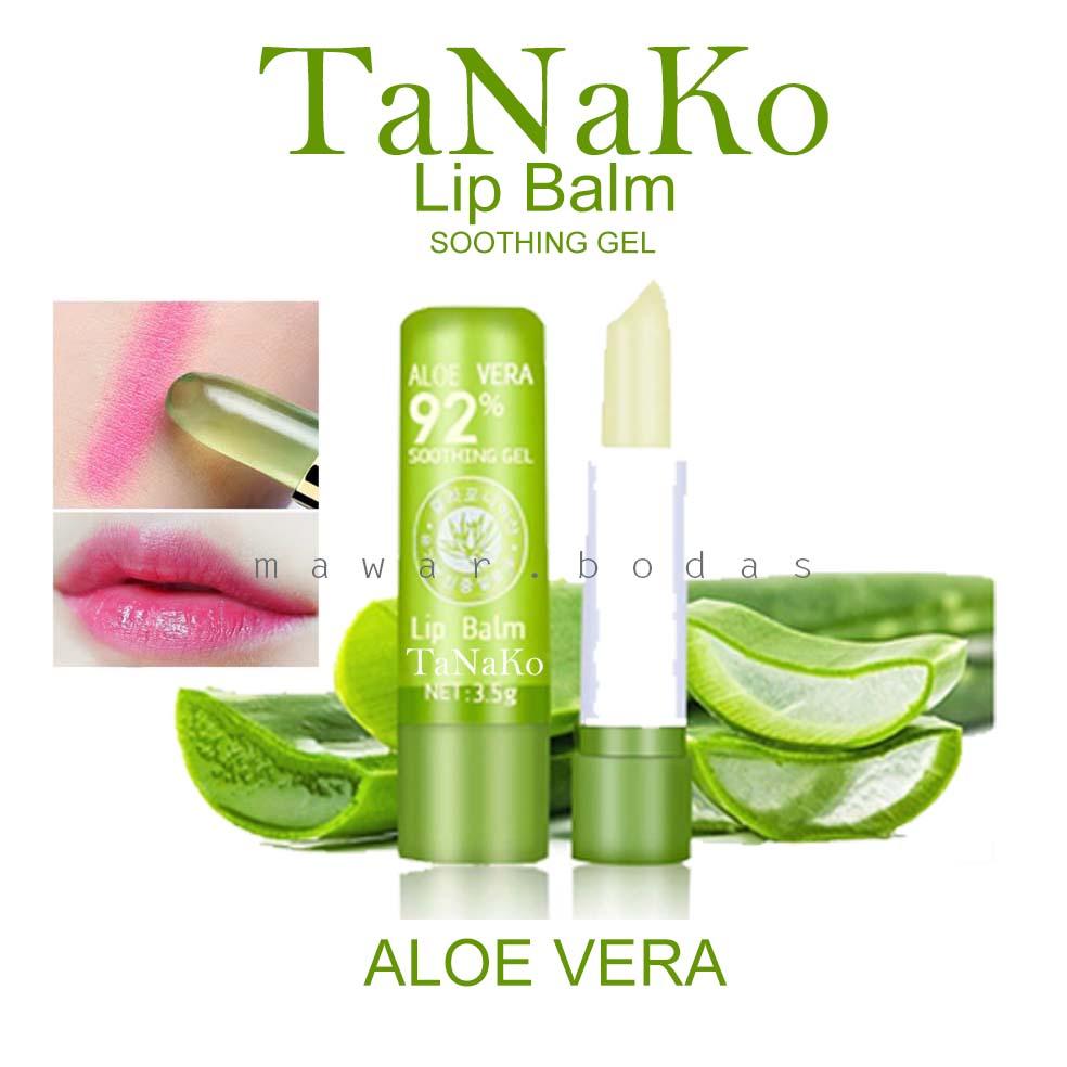 LIPBALM / LIPSTIK TANAKO ALOE VERA 92% SOOTHING GEL