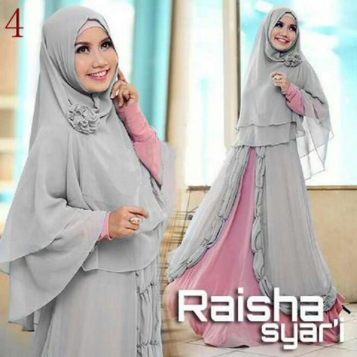 Tanah Abang Fashion terbaru termurah dan terlaris Gamis Muslim Raisha Aer