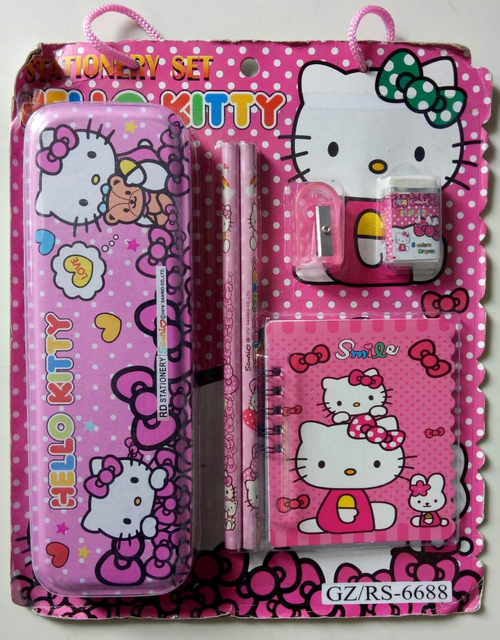 Stationery Set Alat Tulis LENGKAP Karakter Cewek (RANDOM) - DJ