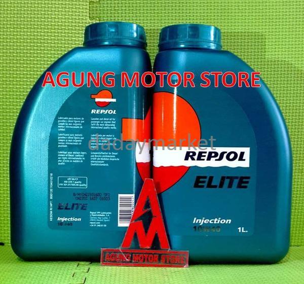 LIMITED EDITION Oli Mesin Mobil REPSOL ELITE INJECTION 10W40 ( 1 lite