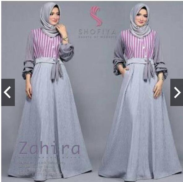 DISKON !! ZAHIRA DRESS/MURAH WANITA/KATUN JEPANG/GAMIS BALOTELLI/GAMIS MURAH/DRESS POLOS/BAJU