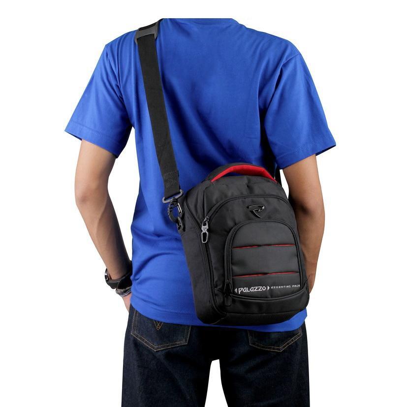 Tas Selempang Notebook 10 Inchi Tas Selempang Gadget Palazzo 39121 Original - Black