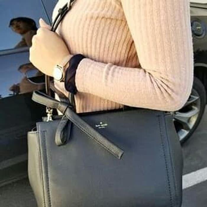 Tas Kate Spade Cordelia Lowell Lane Black Leather Original