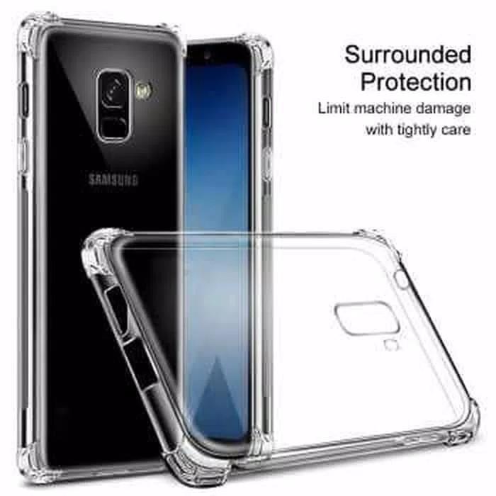 ANTI SHOCK / ANTI CRACK FUZE (BAHAN ACRYLIC / BAHAN MIKA) FOR SAMSUNG GALAXY a8 2018 - CLEAR