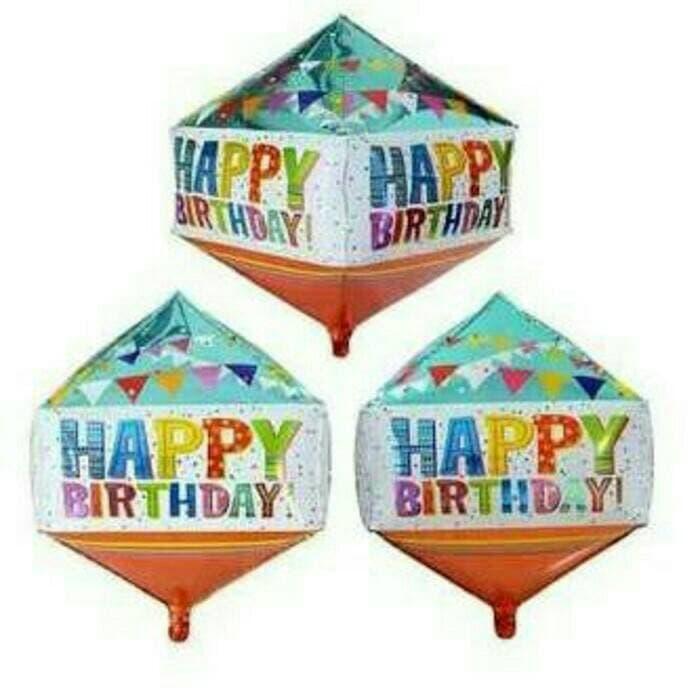 Balon foil Kudus Happy birthday by