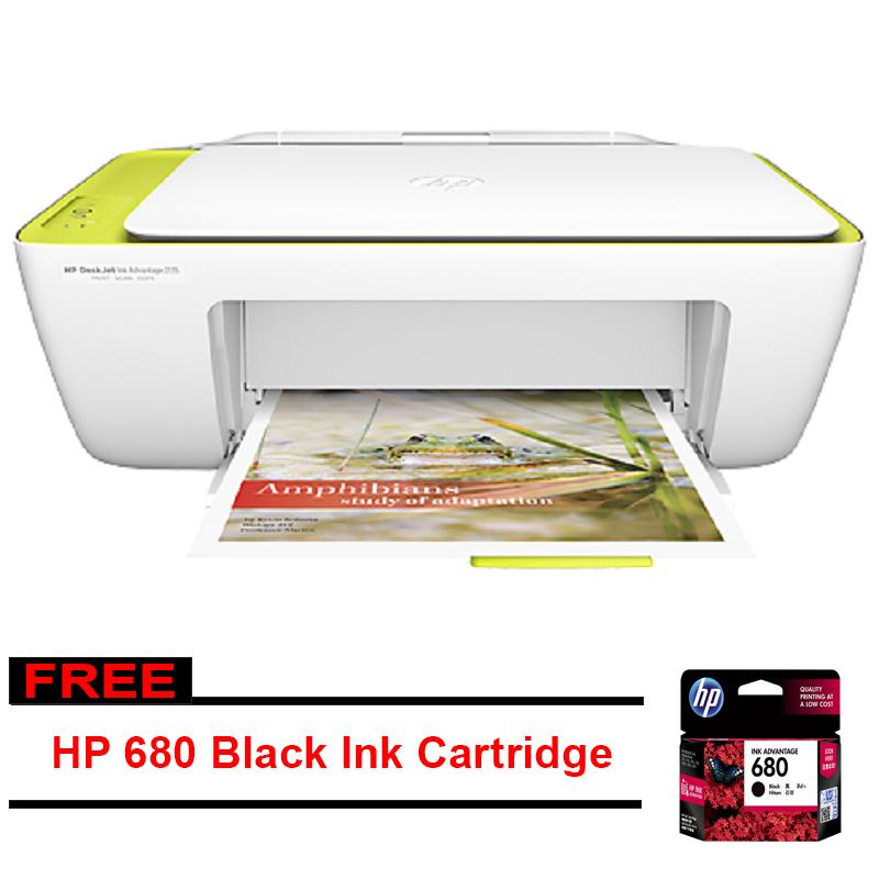 HP DeskJet Ink Advantage 2135 All-in-One Printer + HP 680 Black Ink Cartridge