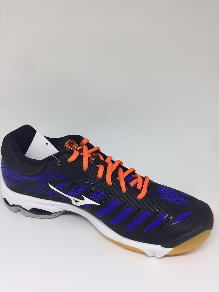 Hot Item!! Sepatu Volley Mizuno Original Wave Lightning Z4 BlackU002FwhiteU002Fblue New - ready stock