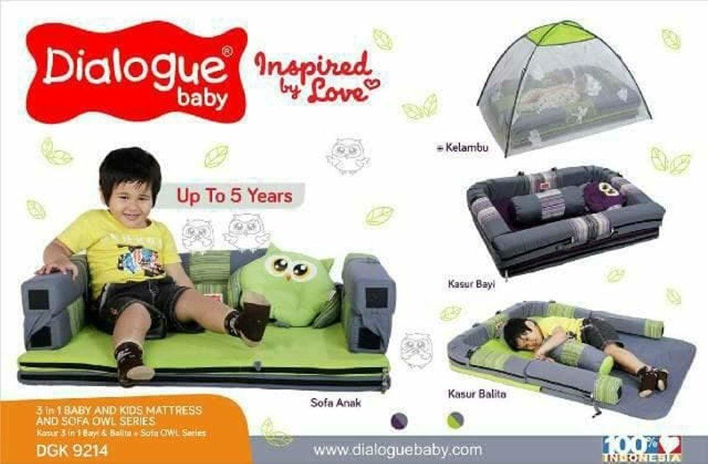 Kasur Bayi Dialogue Owl Series DGK9401 Ranjang Bayi Tempat Tidur Bayi Tempat Duduk bayi