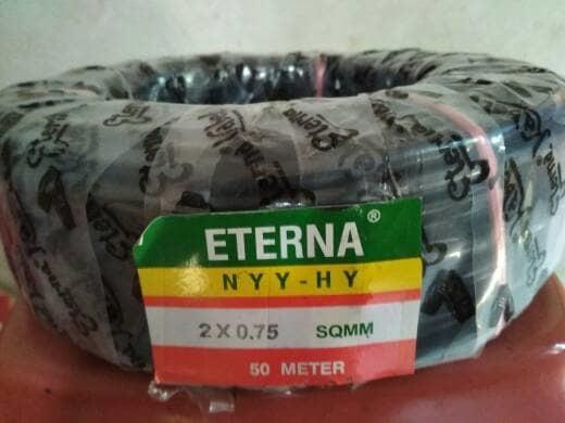 kabel listrik ETERNA NYY HY/kabel serabut hitam
