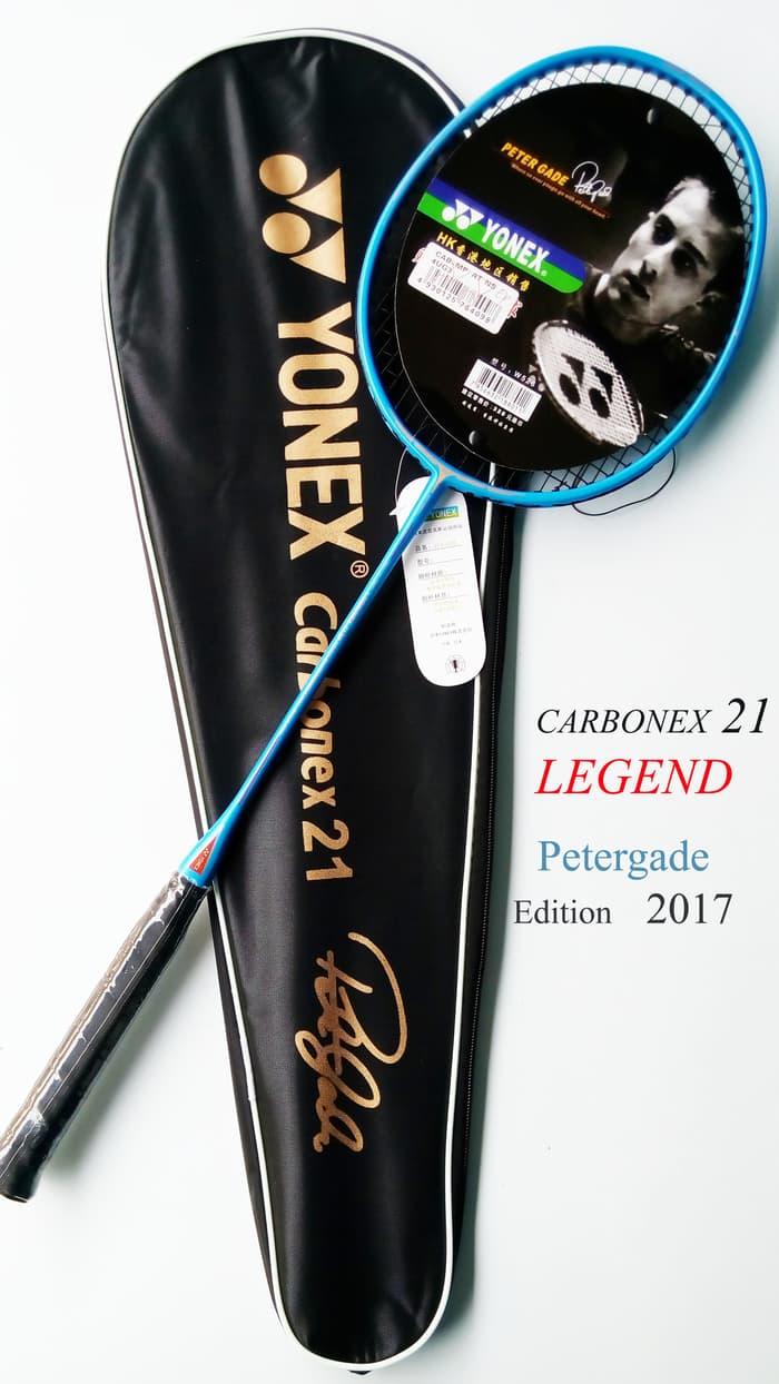 Hemat 10%!! RAKET YONEX CARBONEX 21 BIRU LEGEND PETERGADE EDISI SP BULUTANGKIS - ready stock