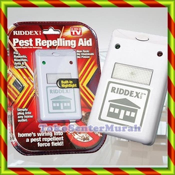 RIDDEX PLUS (ALAT PENGUSIR TIKUS NYAMUK & KECOA ELETRIK) As Seen On TV Terlaris di Lazada
