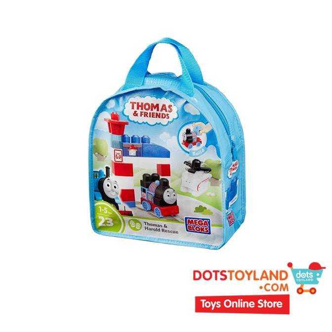 Thomas & Friends Mega Bloks Thomas & Harold Rescue Bag | Toy