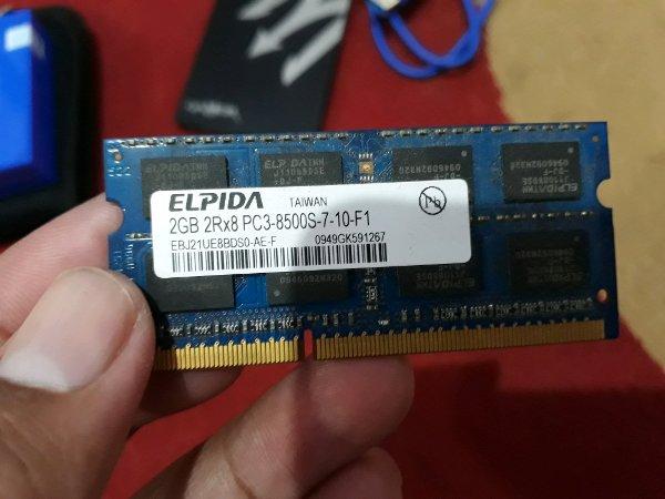 RAM LAPTOP DDR3 2GB PC8500 S NORMAL