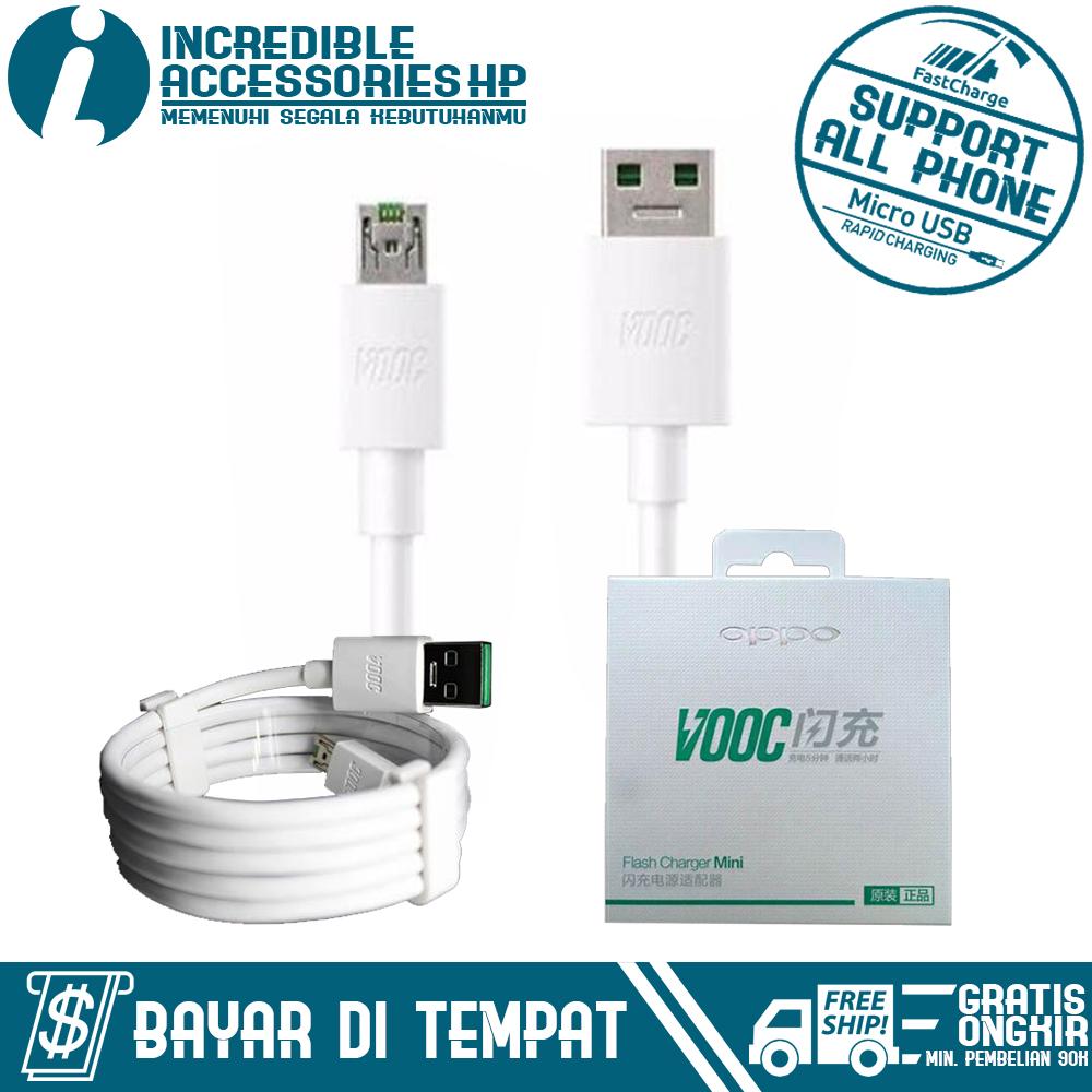 Kabel Data Kabel Charging OPPO VOOC Kabel Data Fast Charging - Putih