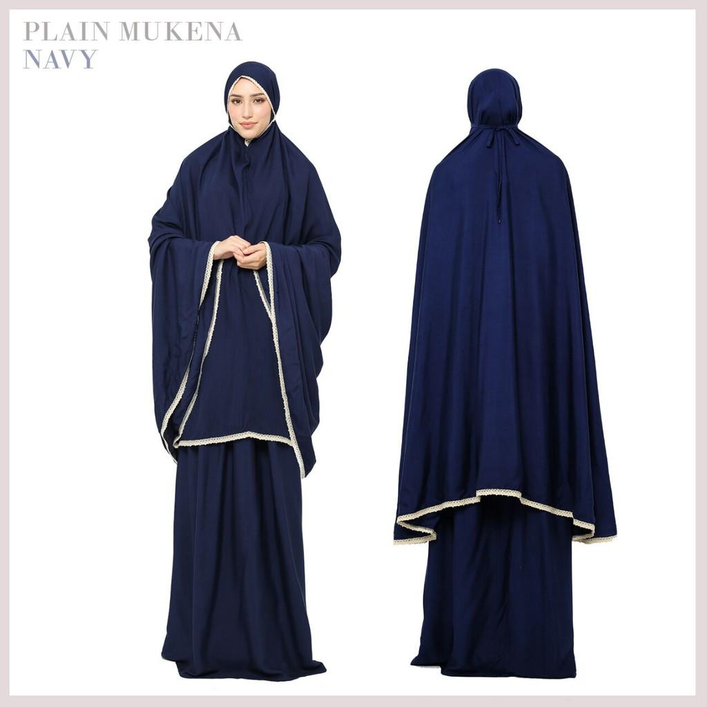 Mukena Perempuan Muslimah Adira Azzahra Navy