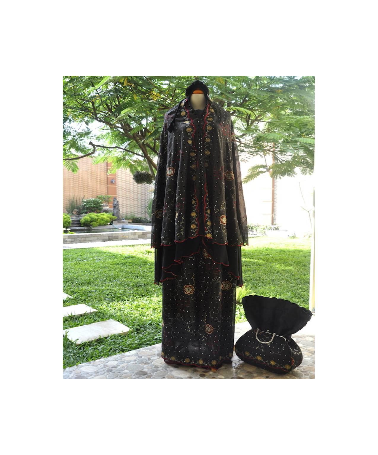 Mukena Behel Susun Shireen (Hitam)
