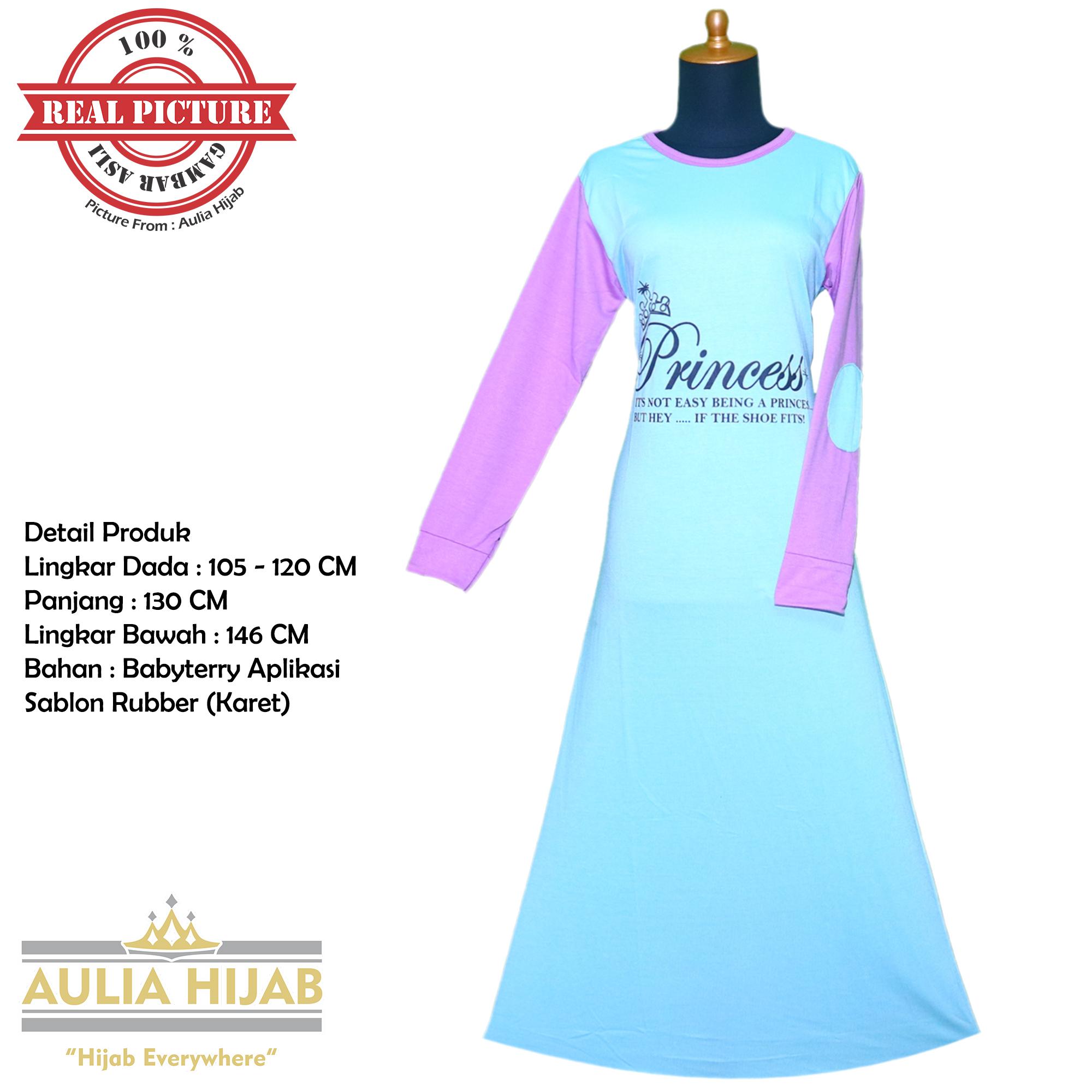 Aulia Hijab - Princess Dress Bahan Babyterry/Gamis Waffle/Gamis Busui/Gamis Beludru/Gamis Best Seller/Gamis Terbaru/Gamis Babyterry/Gamis Kondangan/Gamis Santai/Gamis Murah/Gamis Busui/Gamis Cantik/Gamis Polos/Gamis Pesta/Gamis Real Picture