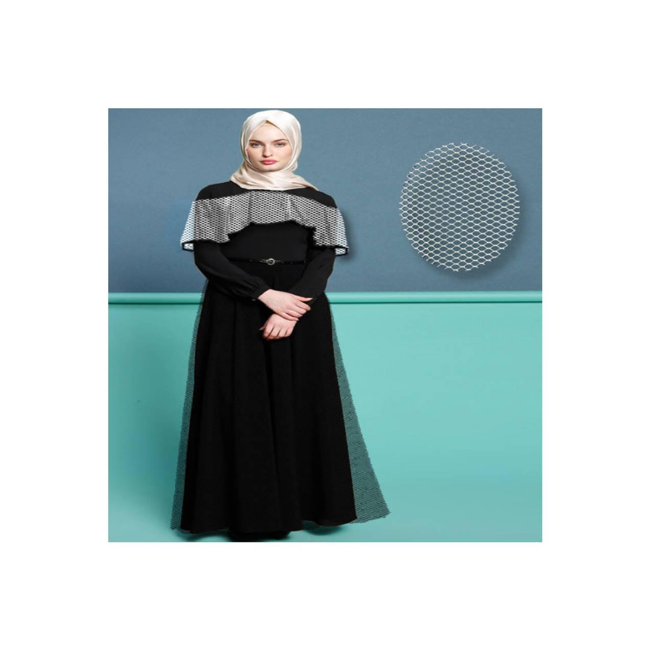 Gamis Muslim Import Korea Big Size XL-6XL DC-M0127 Premium