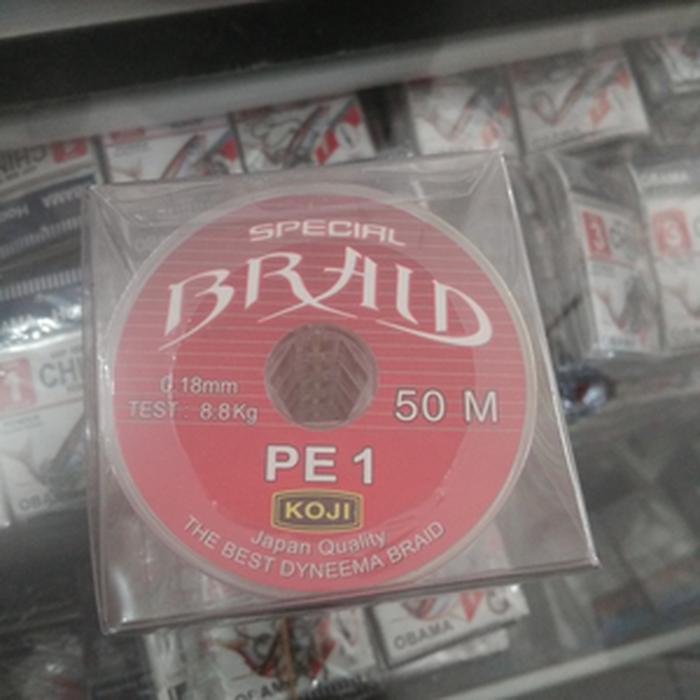 HARGA DISKON!!! Senar PE atau Braid Merk Koji X4 - DSi7zR
