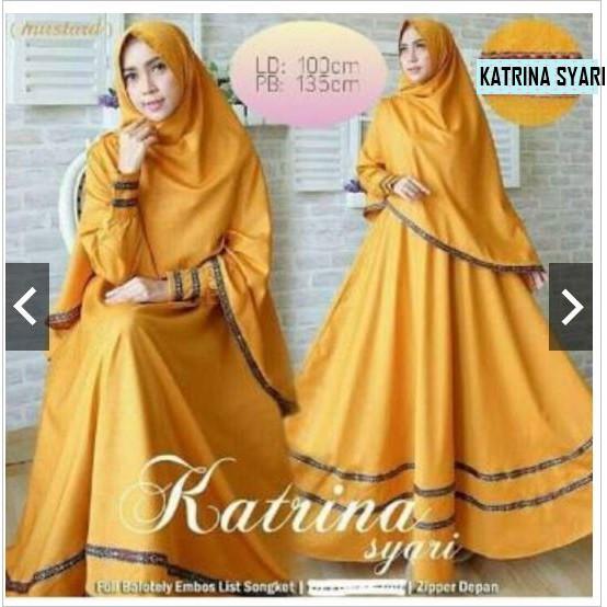 KATEINA SYARI balotelli / BAJU MURAH / PUSAT GROSIR / TANAH ABANG / baju muslim MAROON