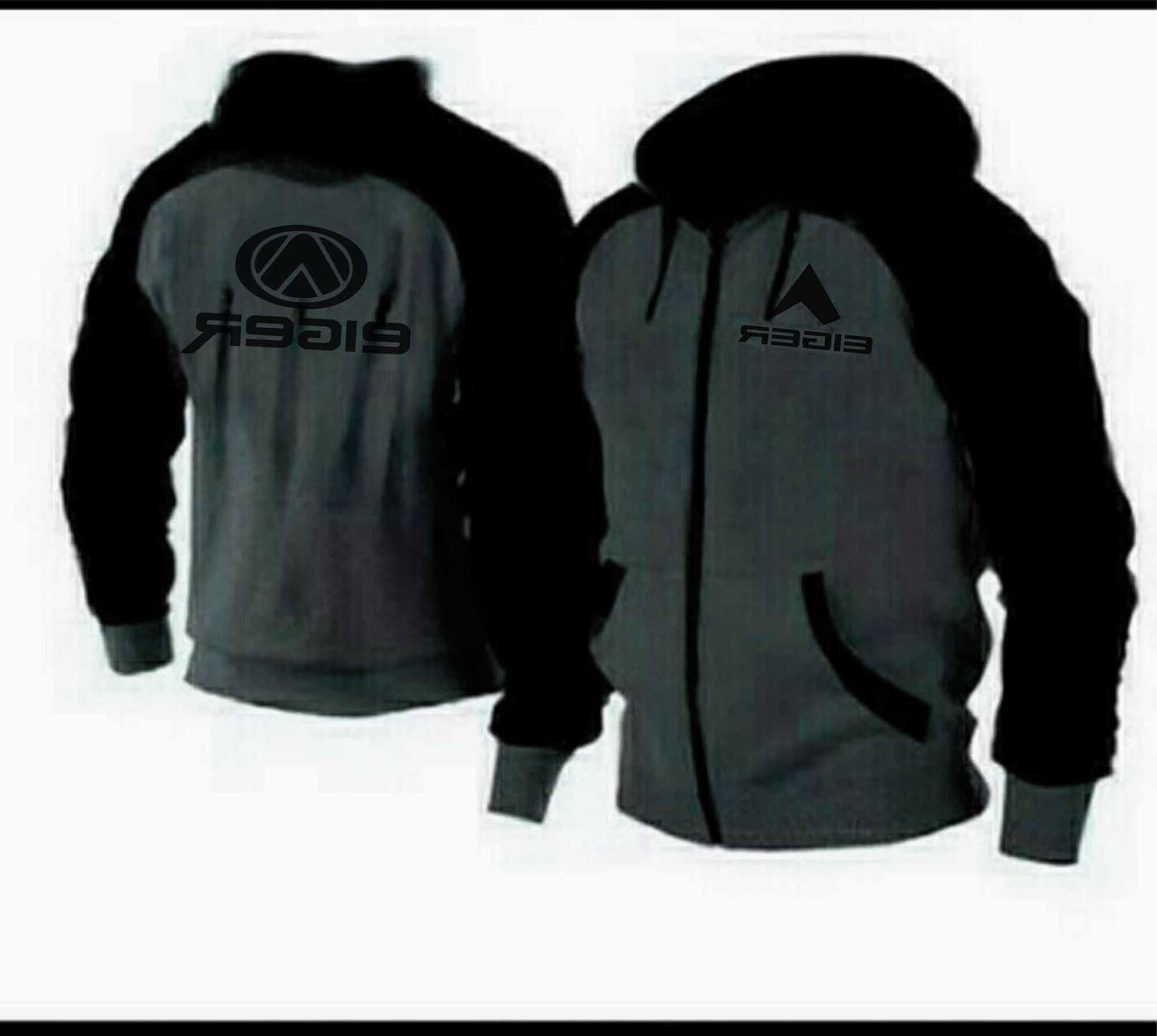 JAKET HOODIE ZIPPER EIGER ABU ABU MISTY MUDA