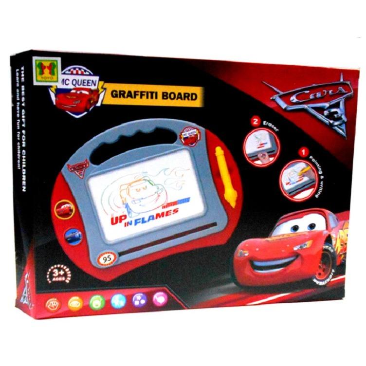 BUTTERFLY - GRAFFITI BOARD CARS MCQUEEN DRAWING BOARD - PAPAN TULIS BELAJAR ANAK
