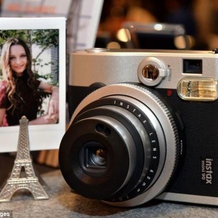 Kamera Instax Polaroid Fujifilm Mini 90 Neo Classic