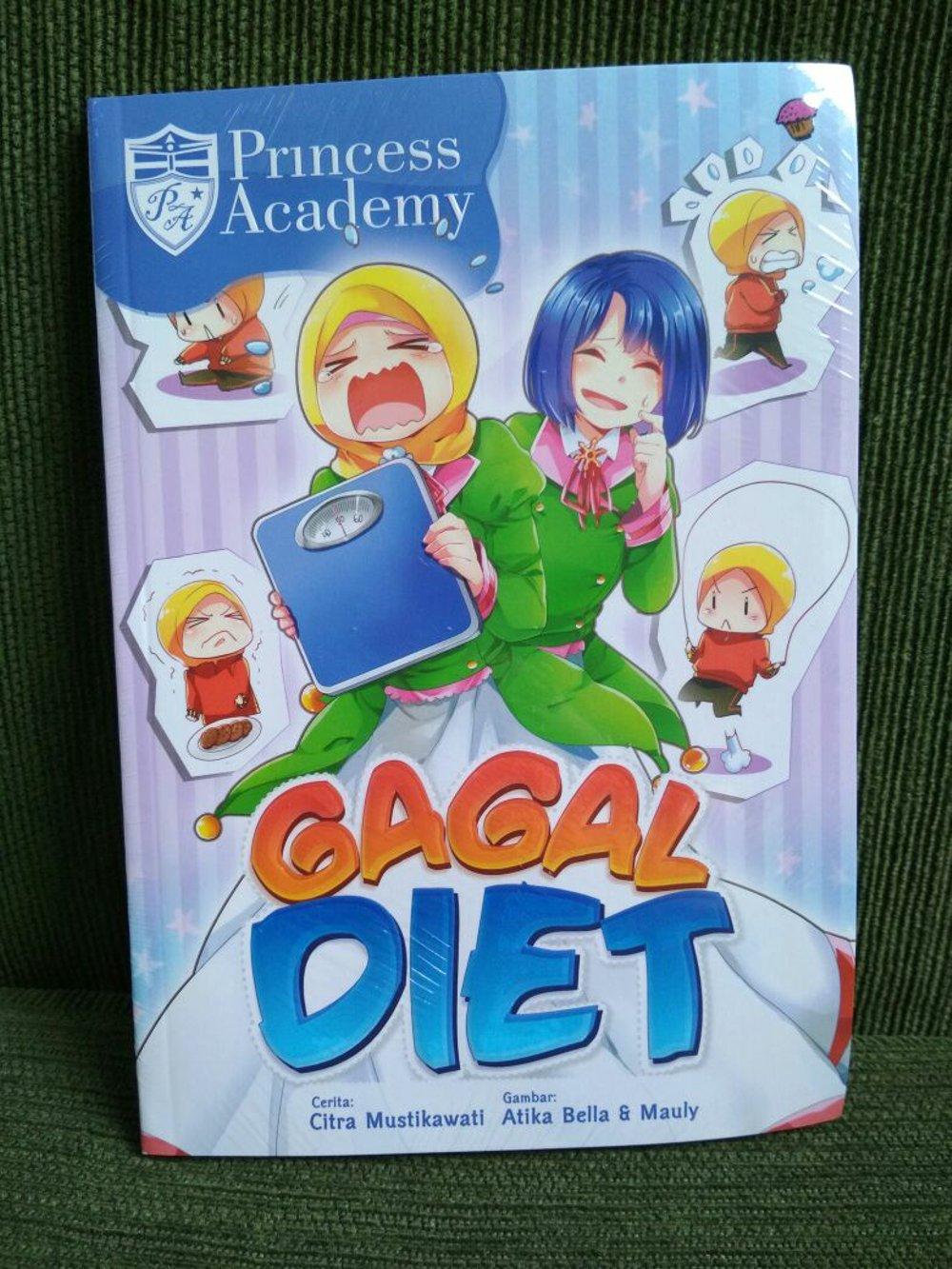 KOMIK PRINCESS ACADEMY GAGAL DIET