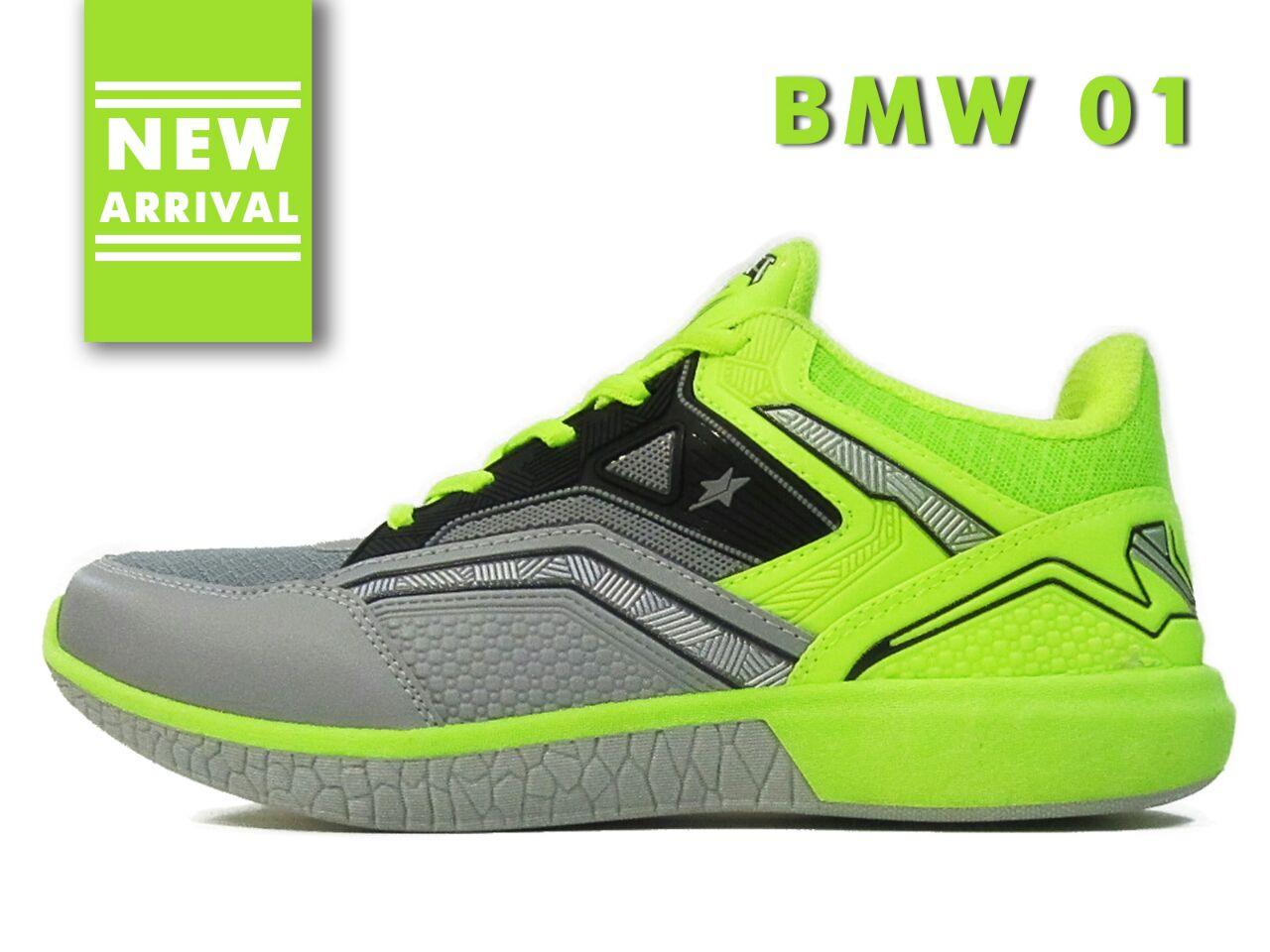 Amelia Olshop - Pro ATT Sepatu Sneaker Pria / Sepatu Pria / Sepatu Olahraga / Sepatu Sport / Sepatu Murah / Sepatu High Quality New Arrival - BMW 01 Hijau
