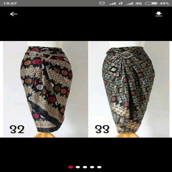 Rok lilit - rok batik