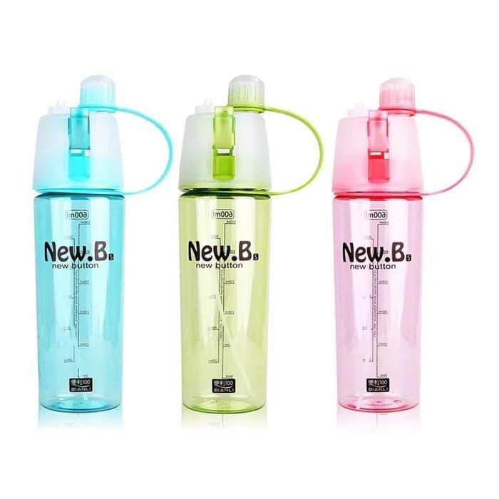 DT.Shop.Medan Botol Minum New B Sport Spray Water Bottle 600 ml botol