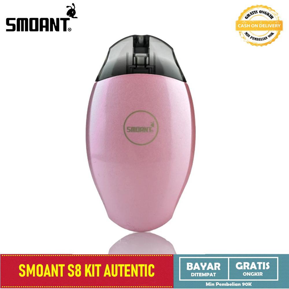 Smoant S8 POD StarterKit Authentic- Rokok Elektrik Vape Smoant S8 Auntentic with Built-in Lithium Battery 370mAh 2ML Catridge 1.3ohm Coil Vape Kits Smoant S8 POD StarterKit Authentic- Rokok Elektrik Vape Smoant S8 Auntentic with Built-in Lithium Battery 370mAh 2ML Catridge 1.3ohm Coil Vape Kits